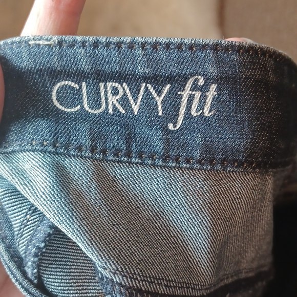 Ann Taylor curvy straight womens jeans sz 2 - Picture 9 of 12